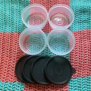 Tupperware containers 4 for $12 NWT